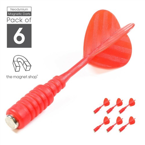 Magnetic darts red - grey,