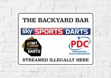 Personalised sky sports darts